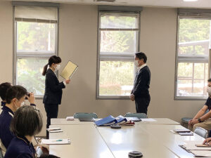 永年勤続表彰の様子2